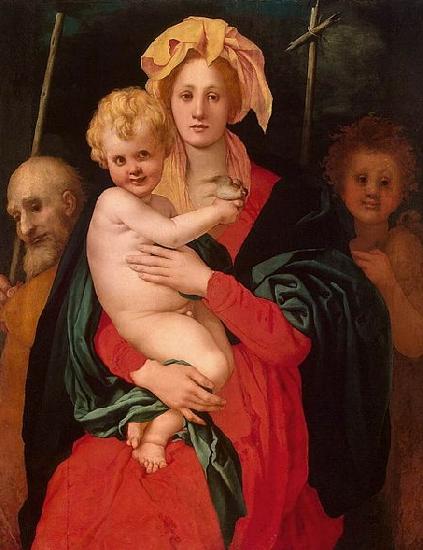 Jacopo Pontormo Madonna and Child with France oil painting art